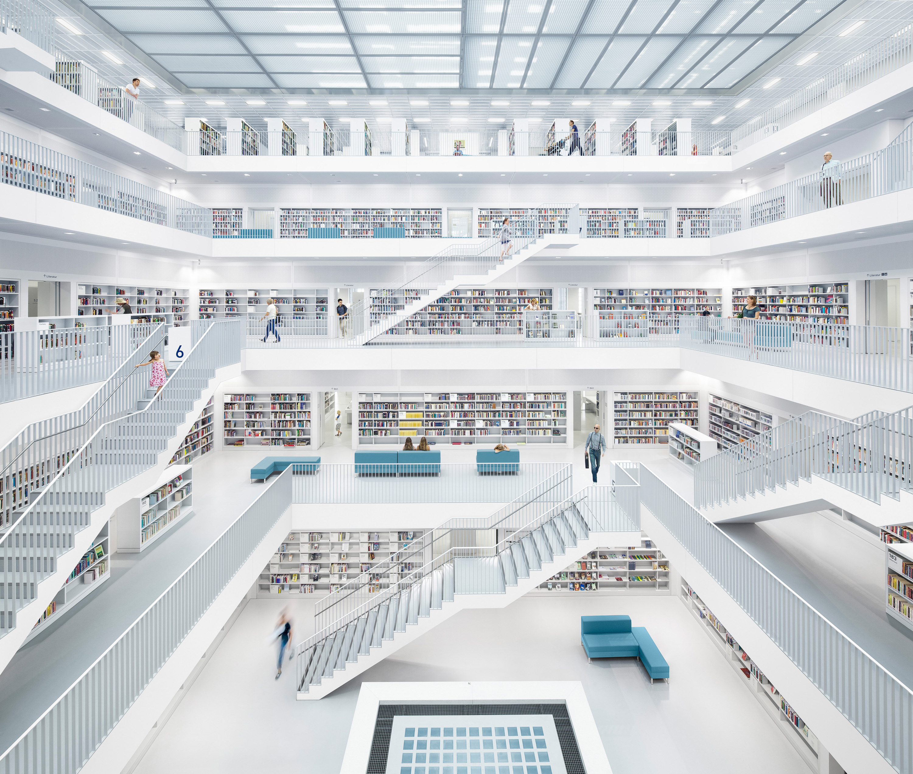 Stadtbibliothek Stuttgart – Nachher