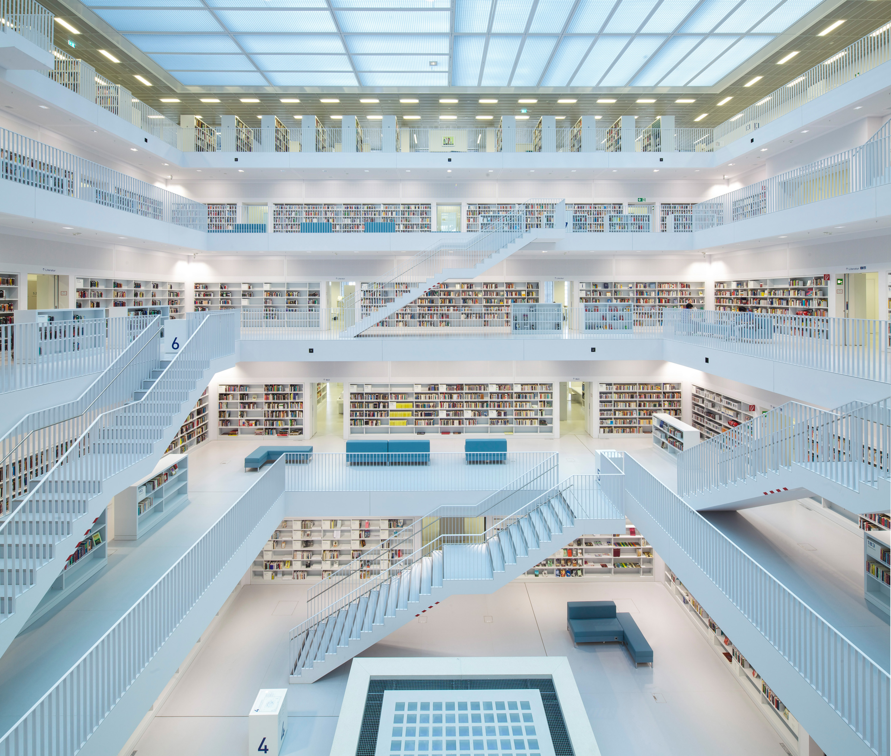 Stadtbibliothek Stuttgart – Vorher