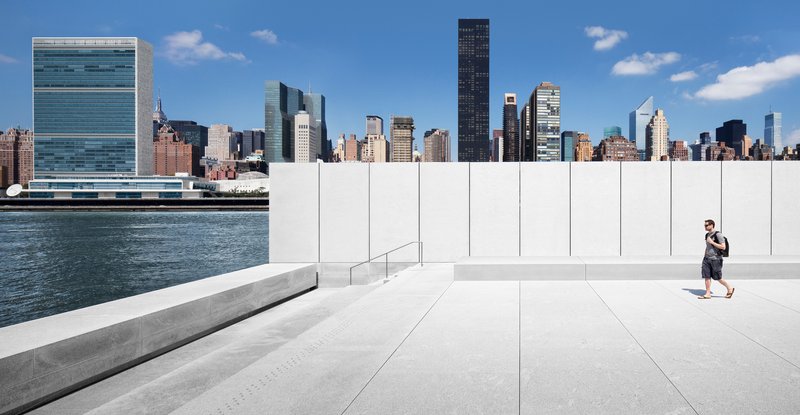 'Franklin D. Roosevelt Four Freedoms Park' in NYC – Nachher