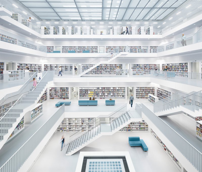 Stadtbibliothek Stuttgart – Nachher