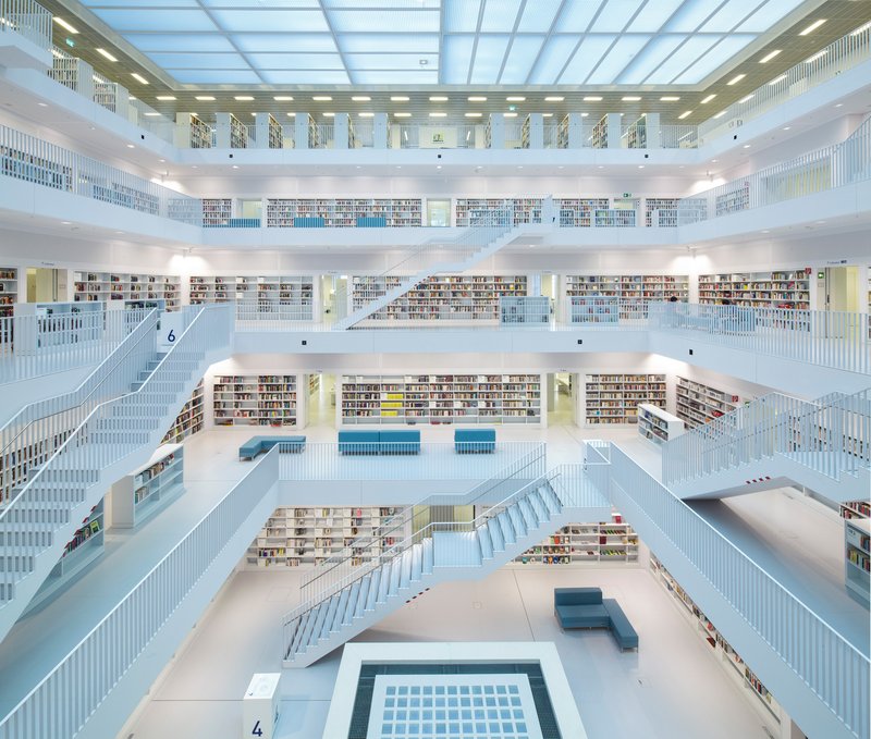 Stadtbibliothek Stuttgart – Vorher