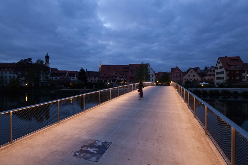 'Josef-Eberle-Brücke' in Rottenburg am Neckar – Vorher